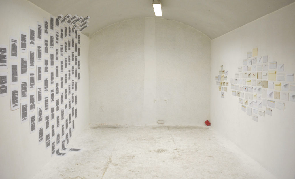 Tempio del Codice, 2019, Galleria Alessio Moitre - Luca Olivieri - courtesy of the artist