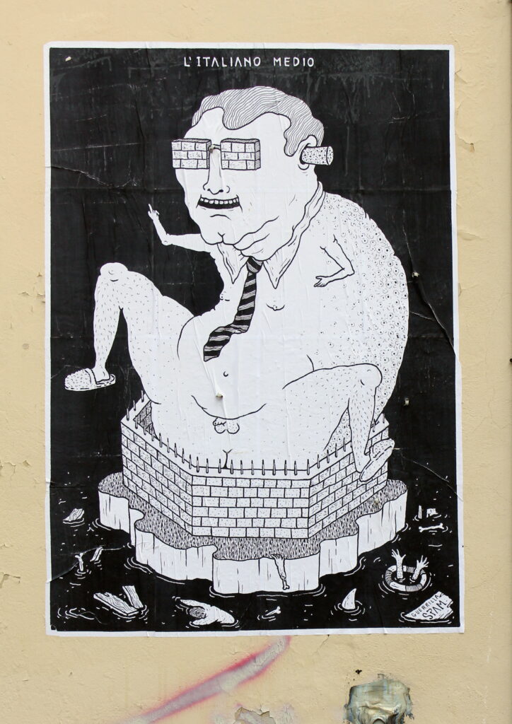 L'italiano medio, Arezzo 2015 - Guerrilla Spam - courtesy of the artists