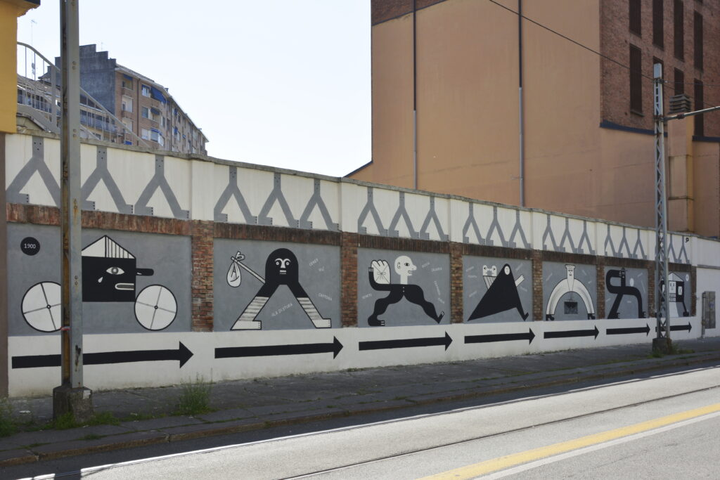 I viandanti, Torino 2019 - Guerrilla Spam - courtesy of the artists
