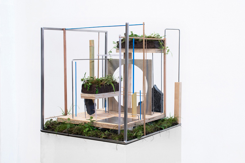 WWW Worlding Wild Web, 2020, scultura organica 45x45x45 cm, Camilla Alberti, Courtesy of the artist and AiR Trieste, Neuro_Revolution