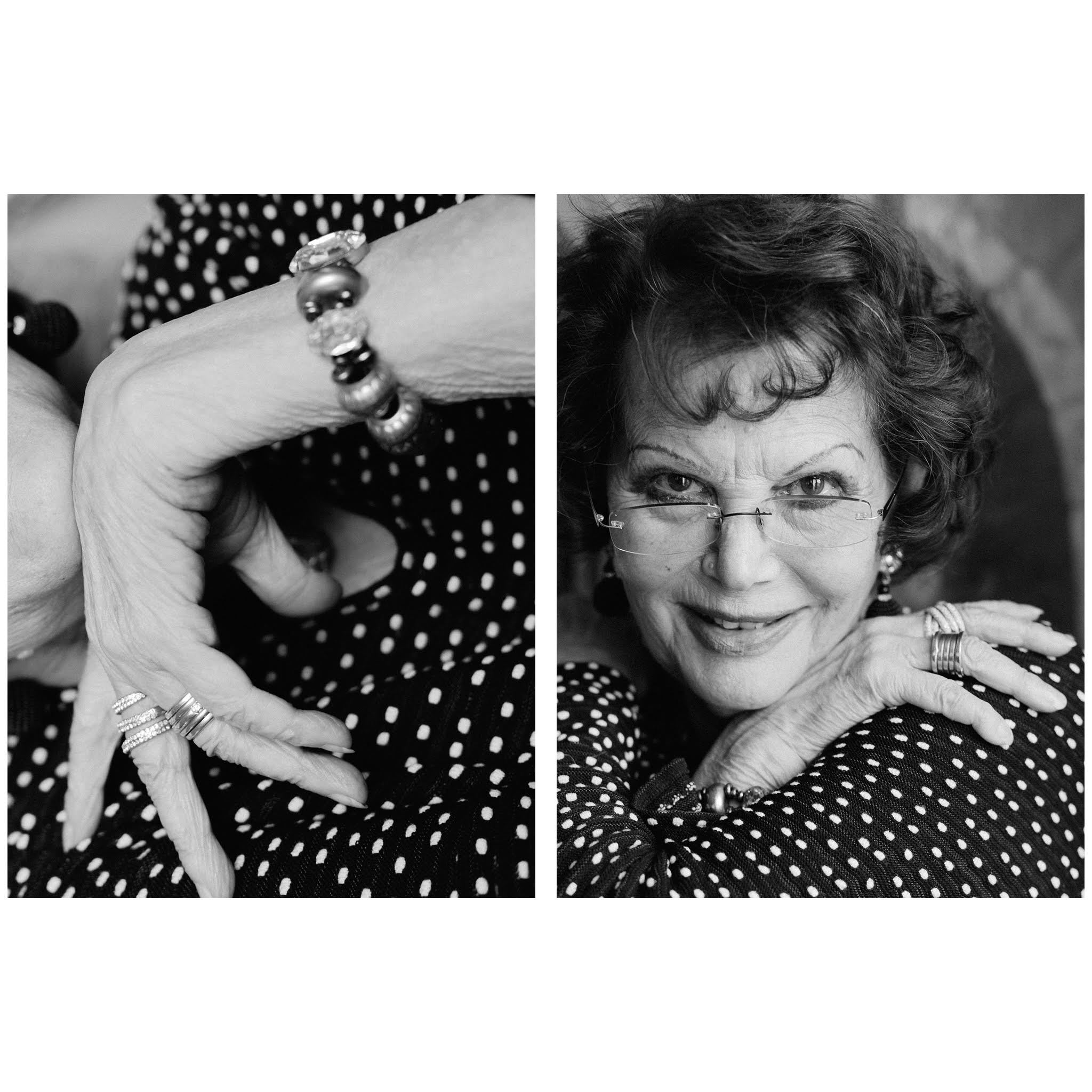 Claudia Cardinale at home in Paris - Davide D'Ambra - courtesy of the artist