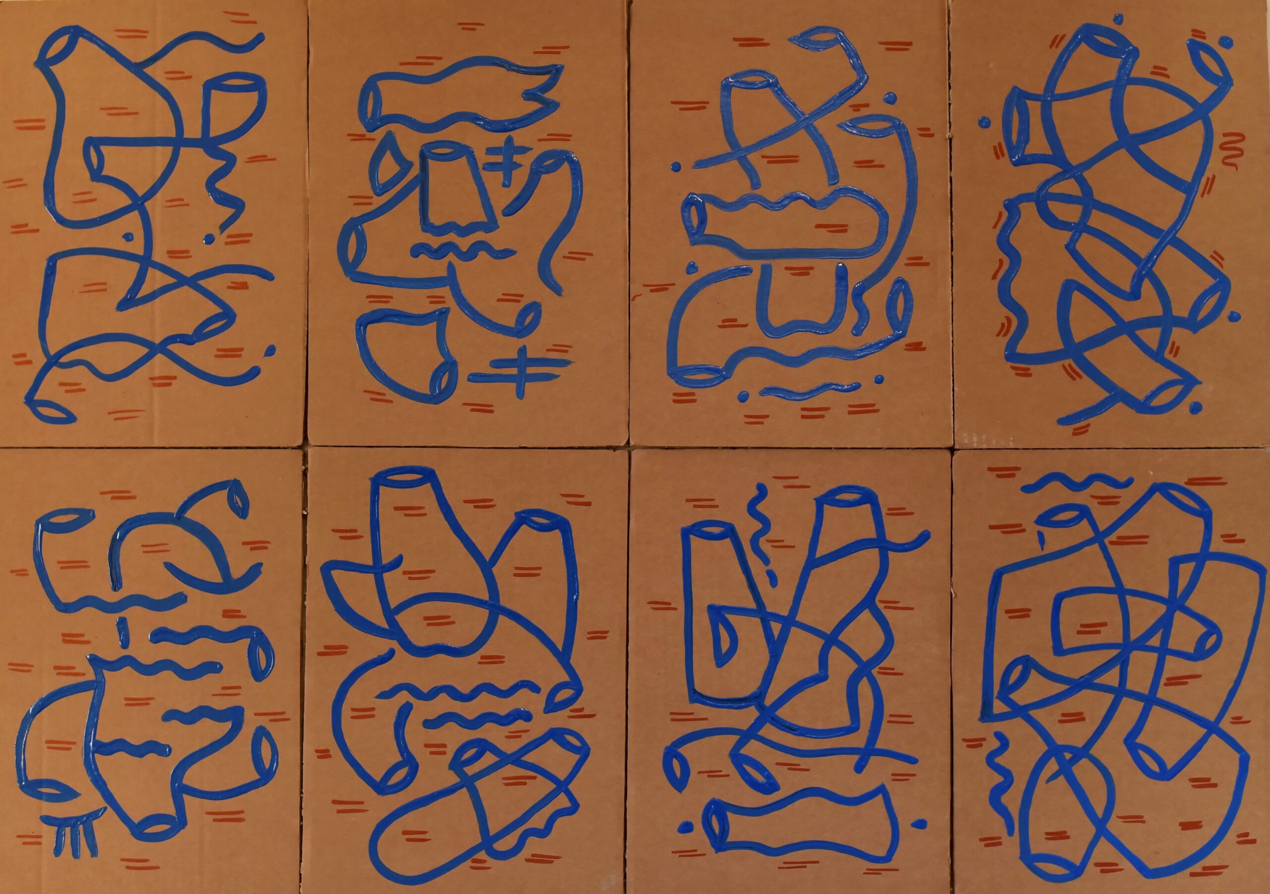Set Blueline (dettaglio) - Matteo Messori - cortesia dell'artista