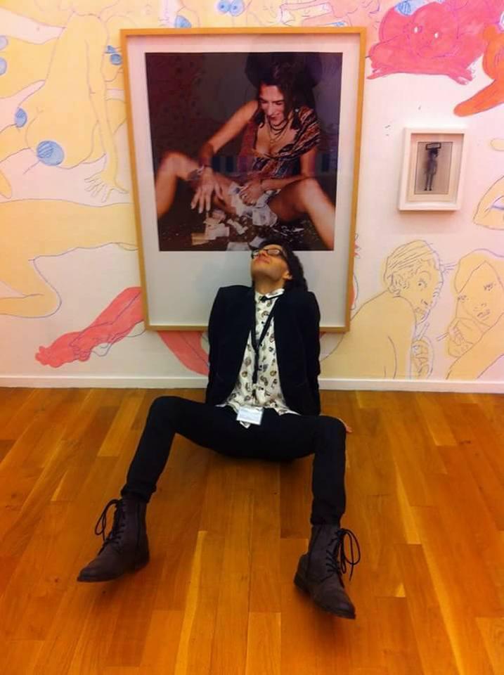 Tracey Emin, Good smile great come (2000) SHIT AND DIE, Palazzo Cavour, Torino 2015 Courtesy Daniele Licata